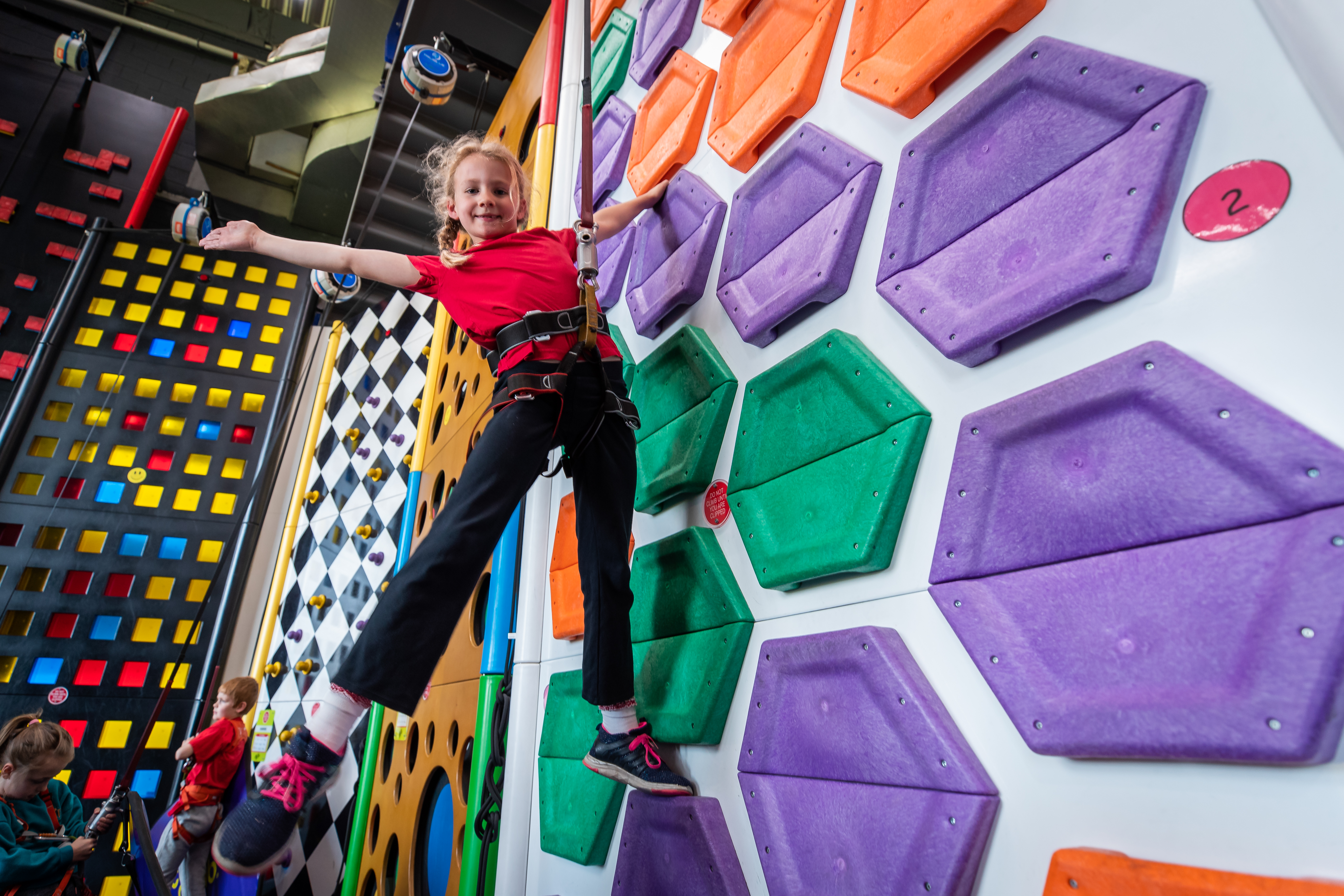 WELCOME TO CLIP 'N CLIMB Carbon Padel